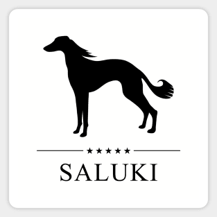 Saluki Black Silhouette Magnet